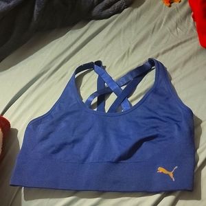 Royal Blue Puma Sports Bra.